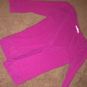 Magenta Cardigan